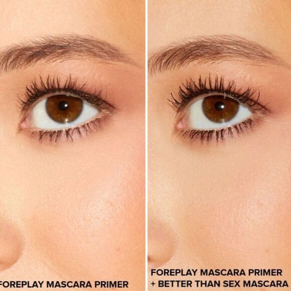 🌻 TOO FACED Better Than Sex Foreplay Mascara Primer New FullSz - Picture 6 of 10